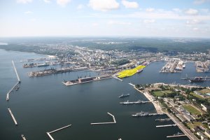 Planowana lokalizacja budowy nowego terminalu // fot. port.gdynia.pl 