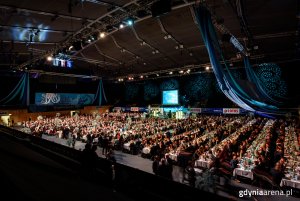 Zwieńczeniem forum była „Wspólna kaczka", czyli doroczny bankiet organizowany w hali Gdynia Arena // fot. Dawid Linkowski