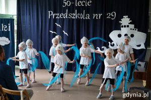 Występ dzieci na jubileuszu Przedszkola nr 29