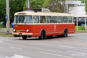 Do Parku Kolibki można było dojechać zabytkowym trolejbusem (fot. Paweł Budziński)