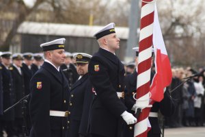 Zmiana na stanowisku Komendanta Portu Wojennego w Gdyni, fot. Lechosław Dzierżak