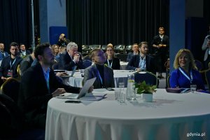 Uczestnicy Baltic Ports for Climate Conference 2025 zgromadzeni w sali koncertowej Zarządu Morskiego Portu Gdynia