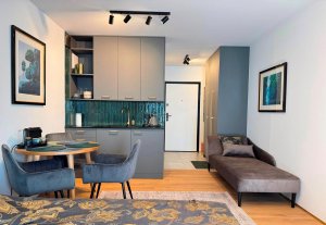 Gdynia Centrum - Studio Żeromskiego 7, studio z aneksem kuchennym