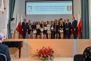 Uroczystości w III LO w Gdyni i wizyta pary prezydenckiej, fot. Przemysław Świderski