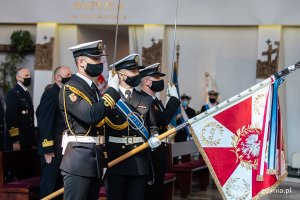 Msza św. w kościele pw. MB Nieustającej Pomocy i św. Piotra Rybaka w setną rocznicę odprawienia polowej mszy św. z okazji rozpoczęcia budowy poru w Gdyni. Fot. Anna Rezulak