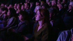 Publiczność na debacie &bdquo;Co zostało z miasta marzeń?" 