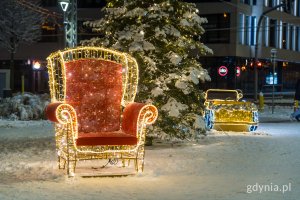 Iluminacje świetlne w Parku Centralnym (fot. Paweł Budziński)