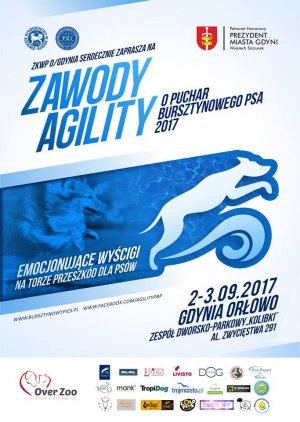 2 i 3 września - Puchar Bursztynowego Psa 2017 - plakat