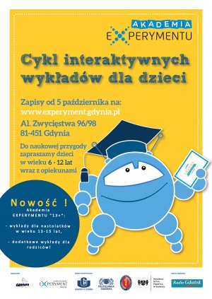 Plakat Akademii EXPERYMENTU