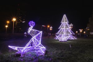 Gdynia rozbłysła na Święta tysiącami światełek // fot.Karol Stańczak