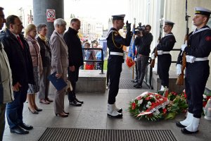 Obchody 78. rocznicy wysiedleń ludności cywilnej z Gdyni // fot. Barbara Betlejewska