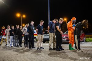 Pozoranci w trakcie ćwiczeń