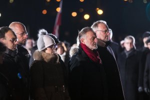 Poranne uroczystości upamiętniające ofiary Grudnia '70 // fot. Karol Stańczak