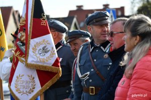 Uroczystość nadania placowi przy ul. Starodworcowej na Wielkim Kacku imienia 66. Kaszubskiego Pułku Piechoty // fot. Michał Puszczewicz