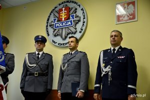 Uroczystość powołania nowego kierownictwa gdyńskiej policji // fot. Marcin Mielewski