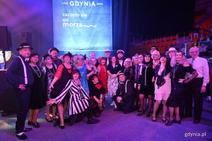 Uczestnicy balu w Polsat Plus Arenie Gdynia