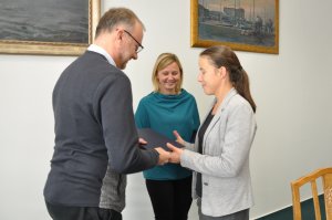 Wręczanie nominacji członkom Rady