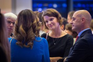 Wśród gości koncert finałowego znaleźli się m.in.: Aldo Amati – ambasador Republiki Włoskiej, wiceprezydent Gdyni Katarzyna Gruszecka-Spychała oraz przewodnicząca gdyńskiej Rady Miasta Joanna Zielińska // fot. Anna Rezulak