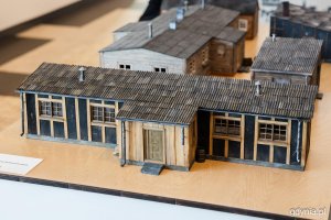 Miniatury barak&oacute;w mieszkalnych