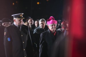 Poranne uroczystości upamiętniające ofiary Grudnia '70 // fot. Karol Stańczak