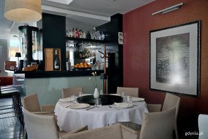Wnętrze jedne z sal restauracji Moon