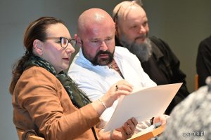 Na zdjęciu (od lewej): Aldona Długokięcka-Kałuża, Tomasz Podsiadły i Piotr Bulczak