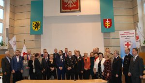 Wyróżnieni odznaczeniem „Zasłużonego dla krwiodawstwa w Gdyni” nadawanego przez Kapitułę – Zarząd Rejonowy PCK w Gdyni