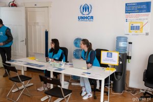 Punkt UNHCR działa przy ul. 10 lutego 26 // fot. Paweł Kukla