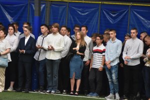 Uroczyste rozpoczęcie roku szkolnego w CKZiU nr 1 w Gdynia // fot. Lechosław Dzierżak
