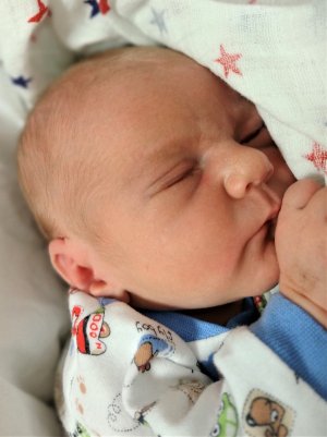 Na zdjęciu niemowlę//fot. szpitale Pomorskie Sp. z o.o.
