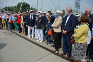 W Alei Żeglarstwa Polskiego odsłonięto tablice komandora Bolesława Romanowskiego i Henryka Fronczaka // fot. Paweł Kukla