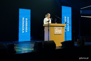 Ministra Kultury Barbara Nowacka (fot. Natalia Kawalerowicz)