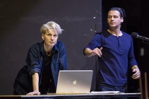 Przygotowania do premiery "Tlenu" w Teatrze Muzycznym // fot. Piotr Manasterski