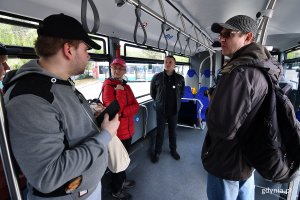 Dni Otwarte Funduszy Europejskich w bazie Przedsiębiorstwa Komunikacji Autobusowej w Gdyni // fot. Michał Puszczewicz