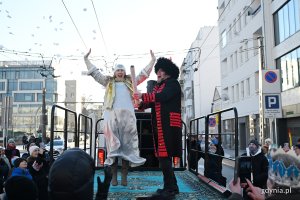 Scena walki dobra ze złem