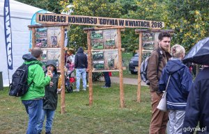 Prezentacja zwycięskich aranżacji w konkursie "Gdynia w kwiatach" // fot. Przemek Świderski