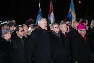 Poranne uroczystości upamiętniające ofiary Grudnia '70 // fot. Karol Stańczak