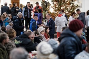 Wigilia u franciszkanów w Gdyni, fot. Dawid Linkowski