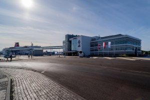 Nowy terminal promowy przy ul. Polskiej 4 // fot. Agnieszka Zembrzycka, mat. Stena Line