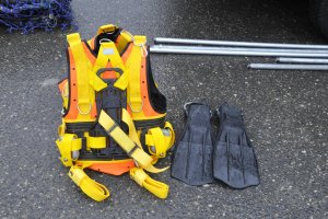 W gdyńskiej marinie ruszyła akcja wydobycia „Knudla” // fot. Agnieszka Wołowicz