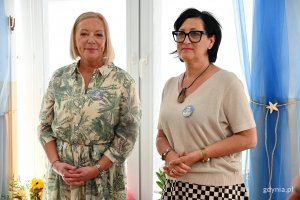 Na zdjęciu od lewej dyrektorka plac&oacute;wki Joanna Pawlenko oraz wicedyrektorka Beata Miętus (fot. Karolina Szypelt)
