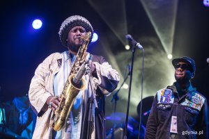 Kamasi Washington na Open'er Festival 2019 / fot. Karol Stańczak