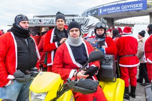 Mikołaje na Motocyklach w Gdyni, fot. Piotr Żagiell