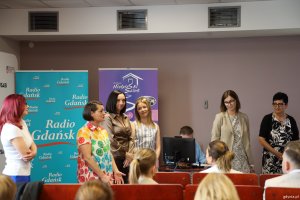 Zesp&oacute;ł Fundacji Niebieski Szlak w składzie: Urszula Kubicka-Formela, Agnieszka Wroczyńska, Aldona Woźniarska, Katarzyna Plichta, Magdalena Basińska-Muskat i Melania Doering