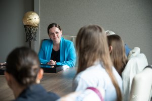 Prezydent Aleksandra Kosiorek (fot. Natalia Kawalerowicz)