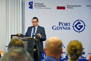 Konferencja poświęcona realizacji projektów infrastrukturalnych w Porcie Gdynia, fot. Kamil Złoch