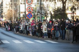 Mikołaje na motocyklach w Gdyni, fot. Karol Stańczak