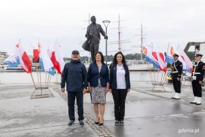 W niedzielę, 23 lipca, z okazji 160. rocznicy urodzin Tadeusza Wendy, pod jego pomnikiem odbyły się uroczystości z wojskową asystą honorową. Fot. Karol Stańczak 