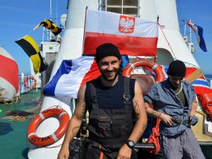 Horyzont II na Spitsbergen, fot. H. Żywiec, A. Winnicki / Uniwersytet Morski w Gdyni