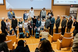 Finaliści Konkursu Wiedzy o Gdyni / fot. Uniwersytet WSB Merito Gdynia